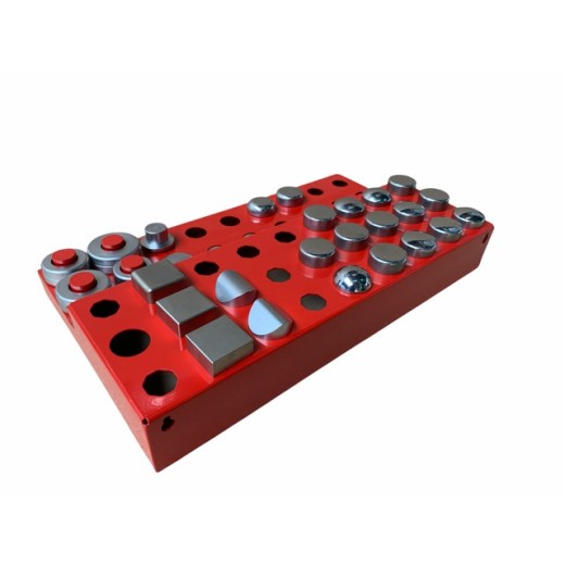 Mechammer die storage tray