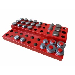 Mechammer die storage tray