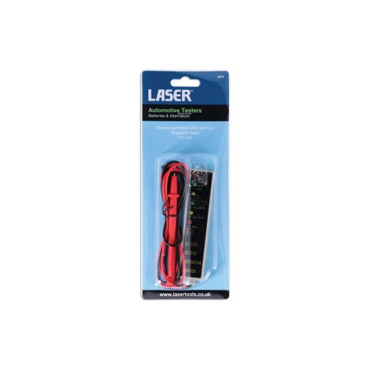 Accu en Dynamo tester - Laser Tools 2274