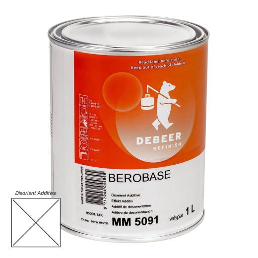 MM5184 Metallic Bright Red 1 Liter Mengkleur BeroBase 500 Series