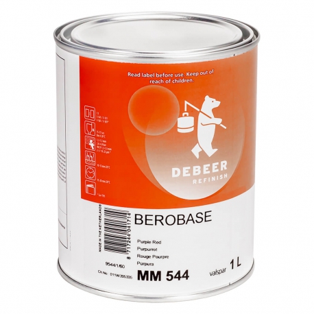 MM544 Purple Red 1 Liter Mengkleur BeroBase 500 Series