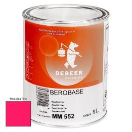 MM552 Mica Red Fine 1 Liter Mengkleur BeroBase 500 Series