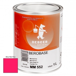 MM552 Mica Red Fine 1 Liter Mengkleur BeroBase 500 Series