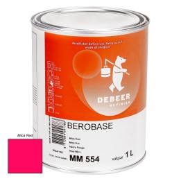 MM554 Mica Red 1 Liter Mengkleur BeroBase 500 Series