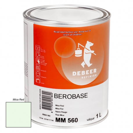 MM560 Mica Red 1 Liter Mengkleur BeroBase 500 Series