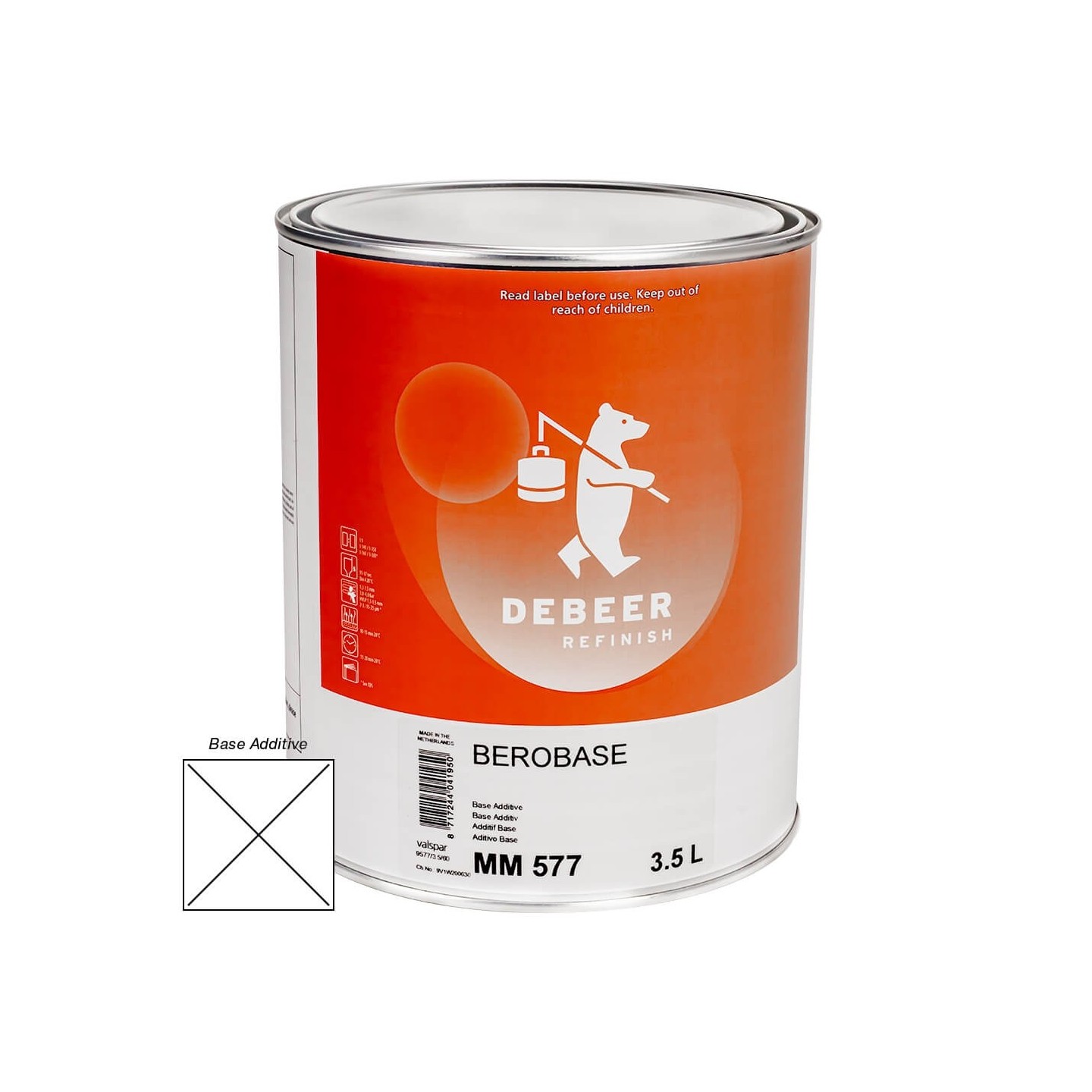 MM577 Base Additive 3.5 Liter BeroBase 500 Series