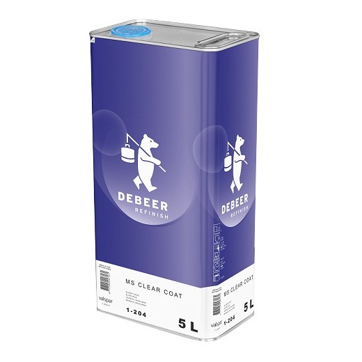 Blanke Lak MS - 5 liter - MS Clear Coat 1-204