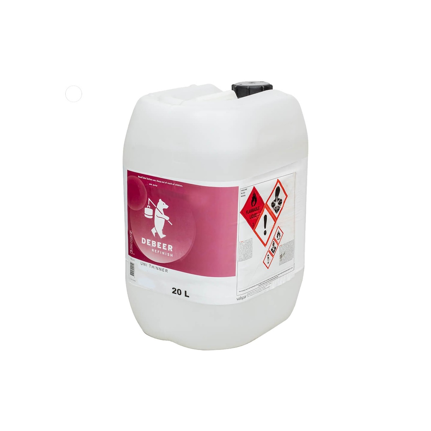 Uni Thinner Slow  20 Liter - 1-161 De Beer