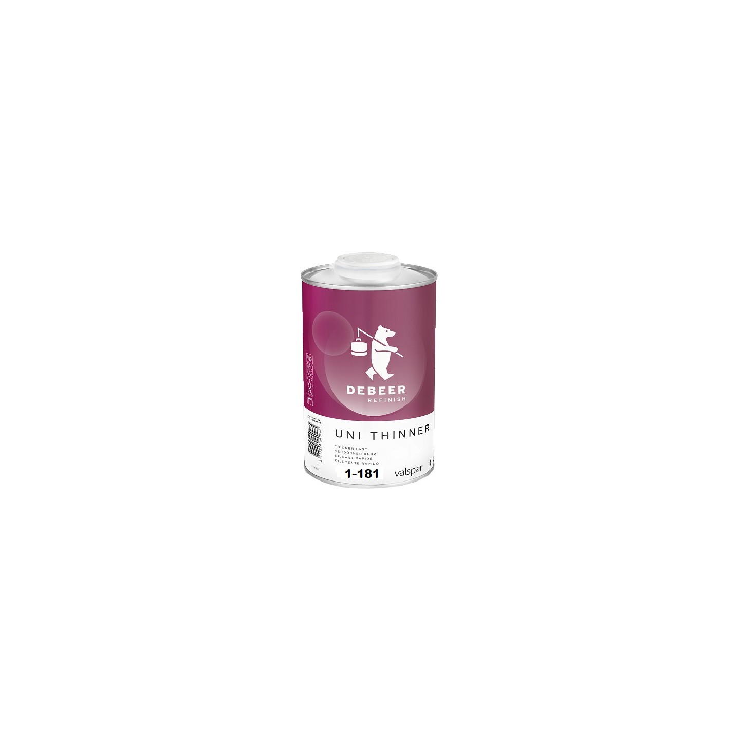 Uni Thinner Ultra Slow  1 Liter - 1-181 De Beer
