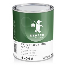 2K Structuur coat coarse 1 Liter - 1-065 De Beer