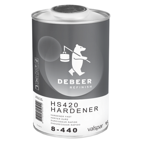 HS Hardener Fast 1 Liter - 8-160 De Beer