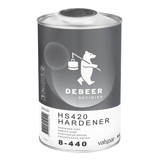 HS Hardener Medium 1 Liter - 8-160 De Beer