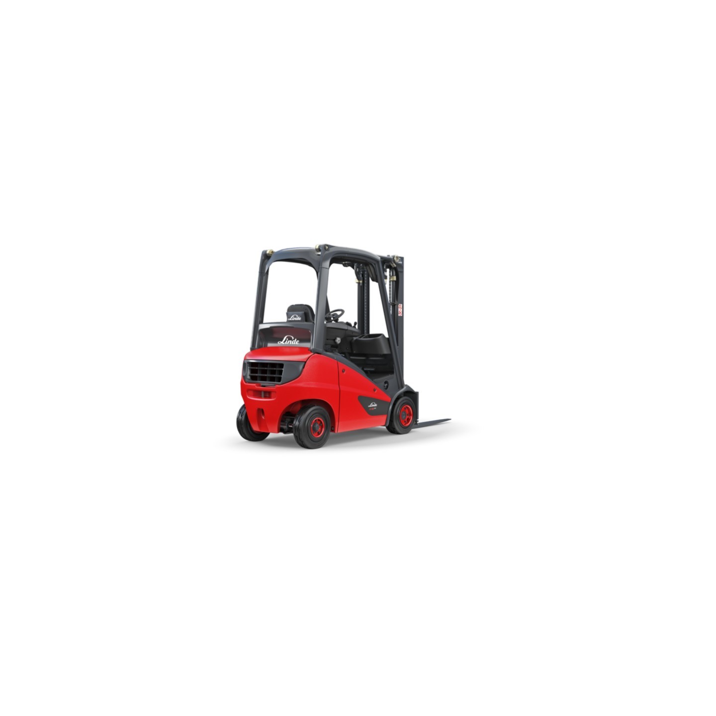 Linde heftruck rood 1K lak 1 liter Valspar TB300