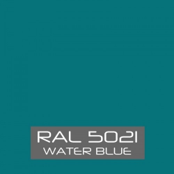 Waterblue hoogglans RAL 5021 500 gram Poedercoat poeder