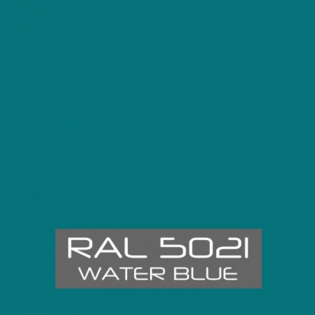 Waterblue hoogglans RAL 5021 500 gram Poedercoat poeder