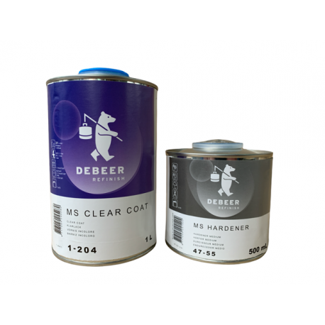 Blanke Lak MS - 1 liter - MS Clear Coat 1-204