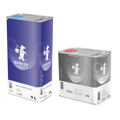 Blanke Lak MS - 5 liter - MS Clear Coat 1-204