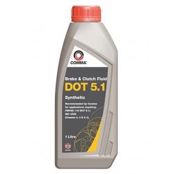 Remvloeistof DOT 5.1 - 1 liter Comma BF41L