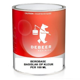 Basislak op kleur, 1 liter spuitklaar
