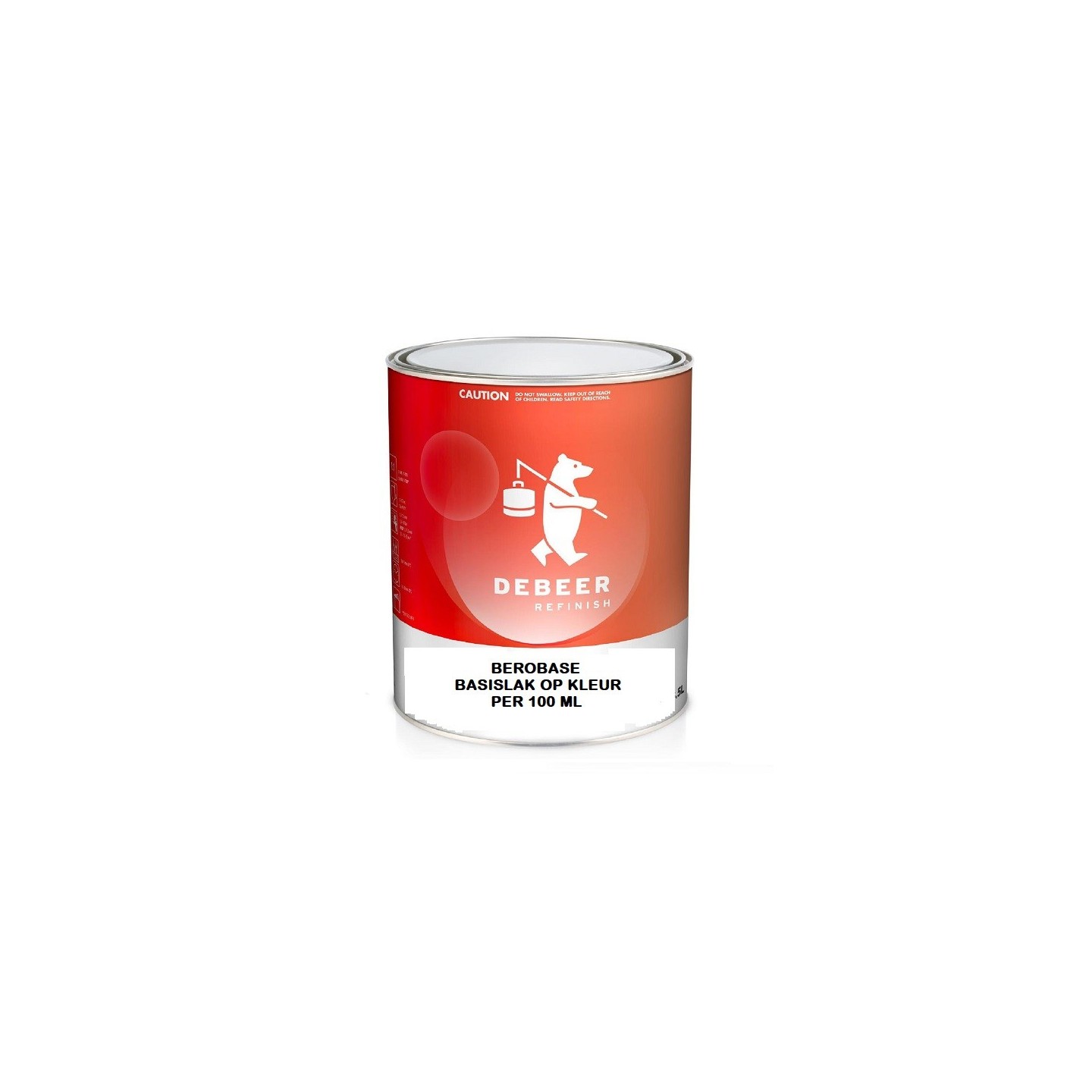 Basislak op kleur per 100 ml