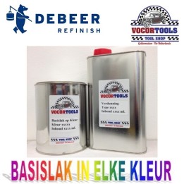 Basislak op kleur, 1 liter spuitklaar