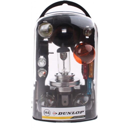 Reservelampenset auto H4 12 Volt 11-delig
