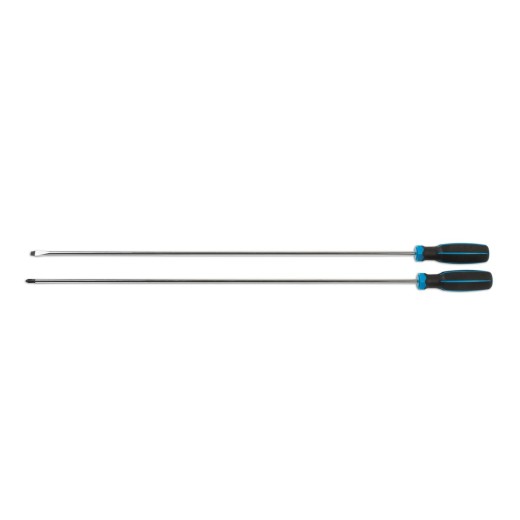 Schroevendraaierset - Extra lang, 2-delig Laser Tools