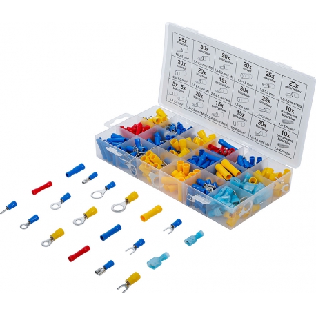 Kabelschoen assortiment , 360 stuks AMPs