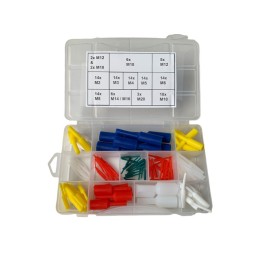 Assortiment siliconen pluggen 126-delig