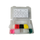 Assortiment siliconen kappen 117-delig