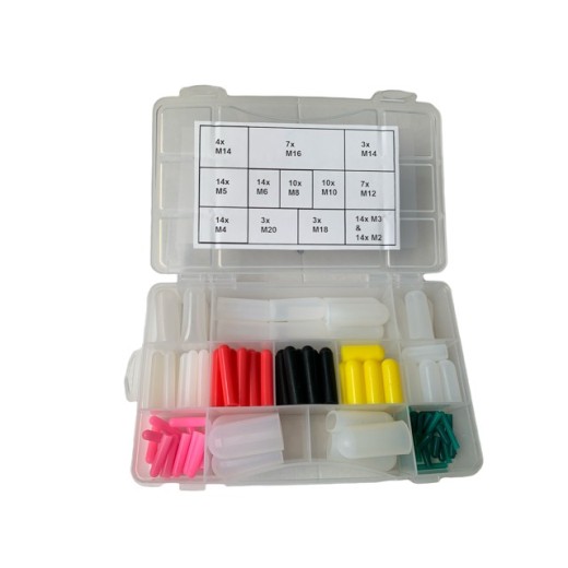 Assortiment siliconen pluggen - Grote maten