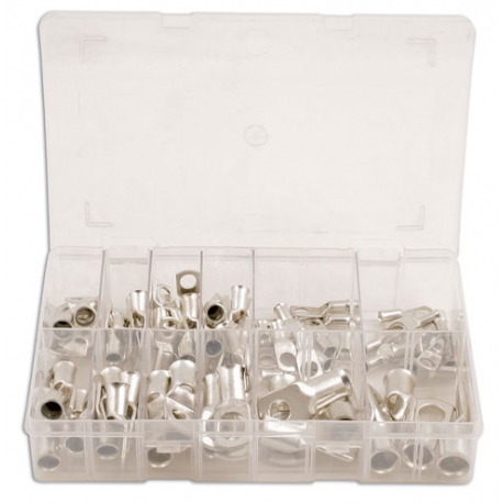 Assortiment kabelogen / ringkabelschoenen - 80 delig