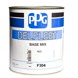 PPG Delfleet F304 Red 3.5 ltr.