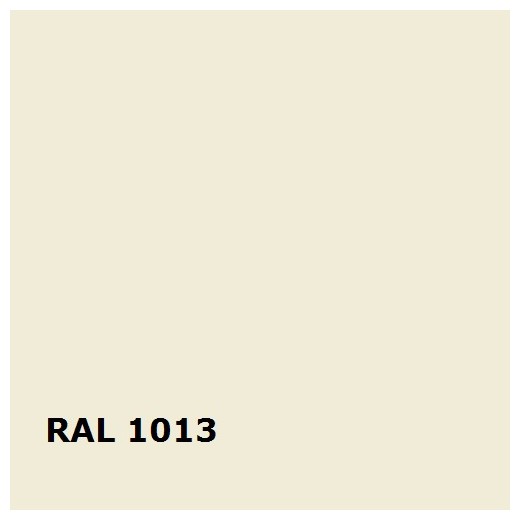 Parelwit RAL 1013, hoogglans - 500 gram Poedercoat poeder