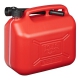 JERRYCAN KUNSTSTOF UN-GEKEURD ROOD 10 LITER