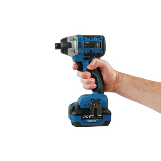 Accu slagschroevendraaier 20V zonder accu - Laser Tools