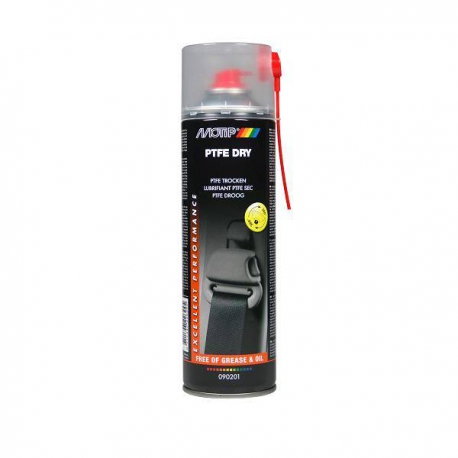 Motip PTFE droog - transparant wit - 500 ml - 090201