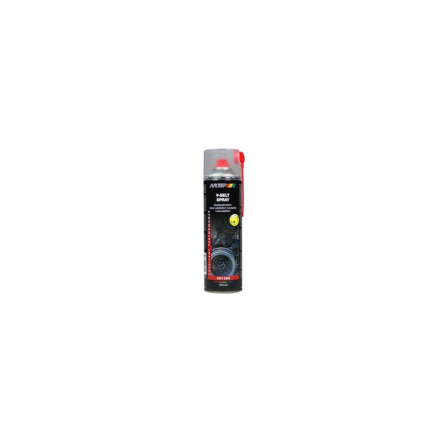 Motip V-snaar spray - ultra mat - 500 ml - 090102