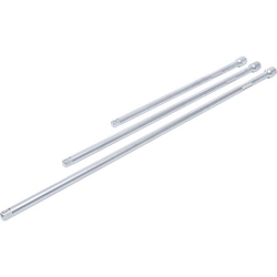 Verlengstukset 12,5 mm (1/2") 450 / 600 / 750 mm 3-dlg BGS