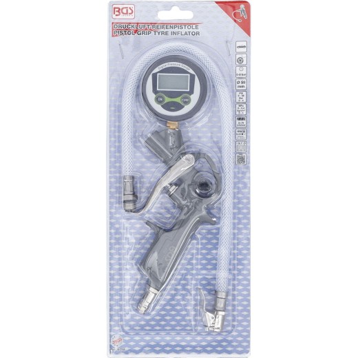 Bandenpomp digitaal | 0 – 8 bar BGS 6794