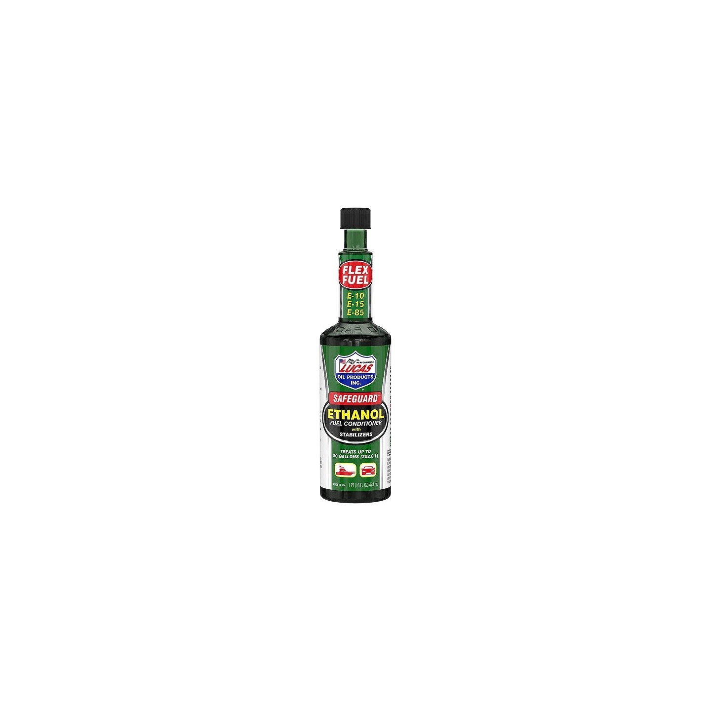 LUCAS OIL Safeguard Ethanol Fuel Conditioner 473ml (E5/E10)