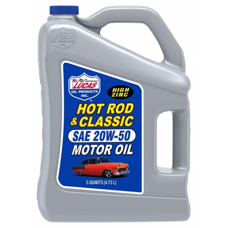 Lucas Oil Hot Rod & Classic Oil 20W50 4,73 Liter