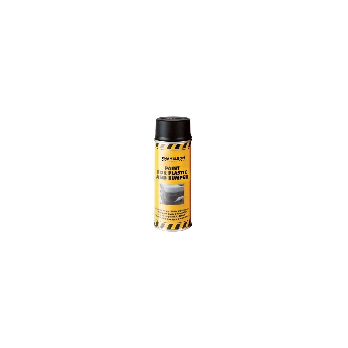 Kunststof en bumper spray Zwart spuitbus 400 ml - Chameleon