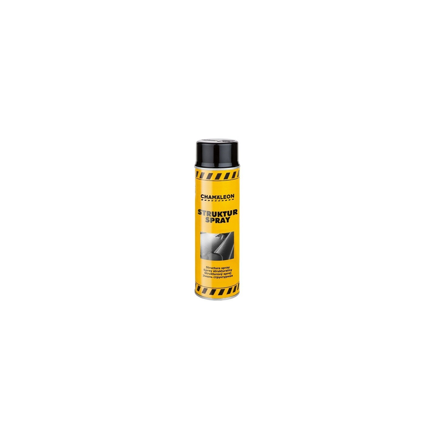 Structuurspray zwart spuitbus 500 ml - Chameleon