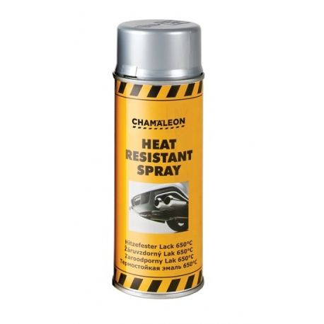 Hittebestendige lak 650°C zilver spuitbus 400 ml - Chameleon
