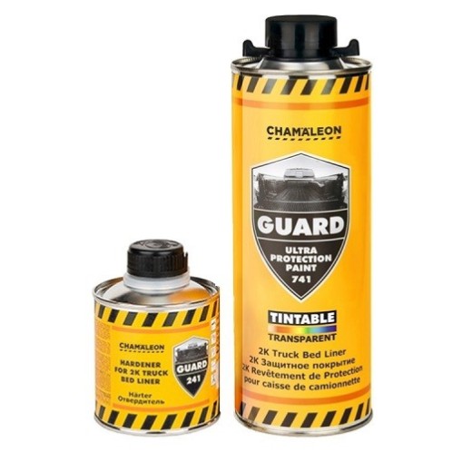 Bedliner Guard 2K op kleur gemaakt set 1 liter - Chameleon