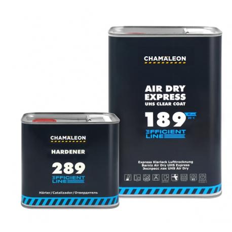 2K UHS Air Dry Express Blanke lak 189 - Set 7,5 liter Chameleon