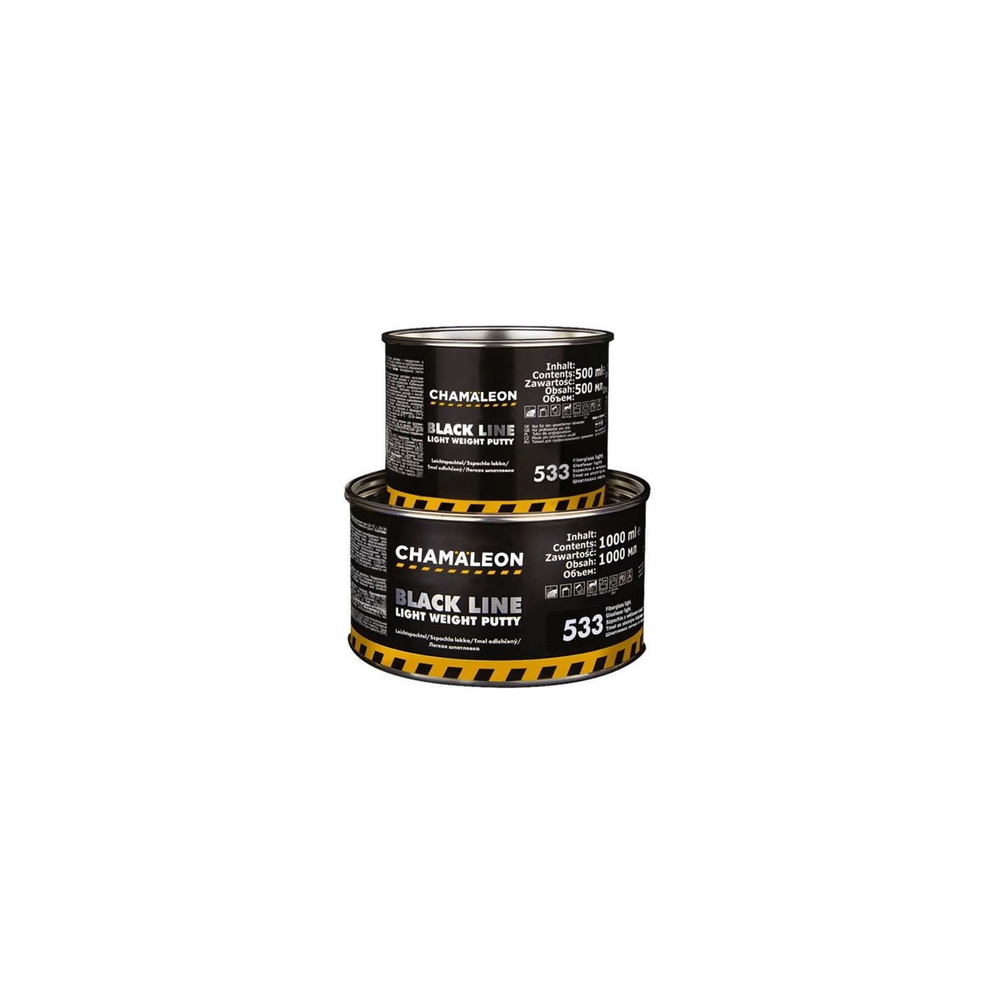 533 Filberglas light plamuur 1 kg - Chameleon