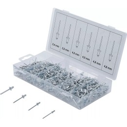Popnageltang met 60 popnagels
