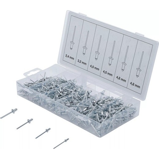 Popnageltang met 60 popnagels